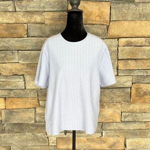 Sag Harbor - Lavender- Textured Women’s Shirt